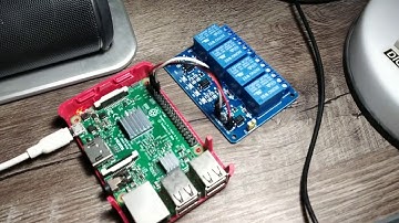 Raspberry Pi 3b with a 5V 4 channel relay connection