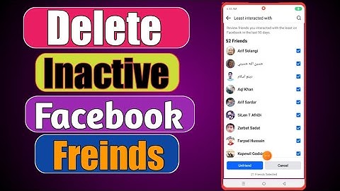 How to Delete Inactive Friends on Facebook in one click | New Update