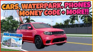 CARS, WATERPARK, PHONES, MONEY CODE, + MORE || Southwest Florida ROBLOX