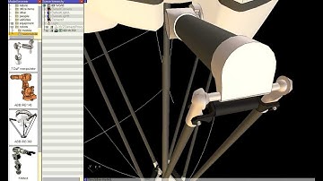 Robotics Simulator: Simulation of the ABB IRB360 Robot in V-REP