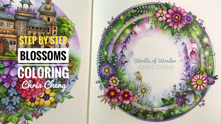 Step by Step Coloring "BLOSSOMS" - Worlds of Wonde...