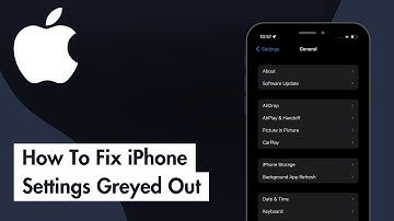 How To Fix iPhone Settings Greyed Out (Full Guide)