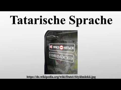 Video: Wie Man Tatarisch Sprechen Lernt