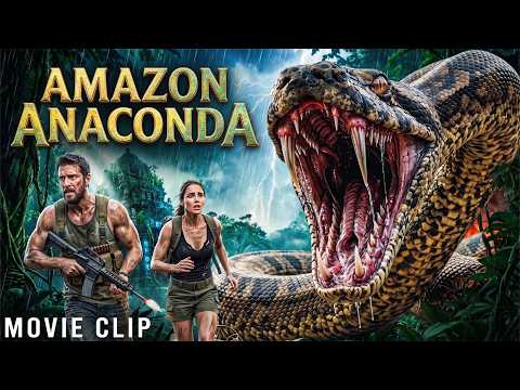 AMAZON ANACONDA - Hollywood Horror Action Scenes | Hollywood Movie Hindi Dubbed | Movie Clips