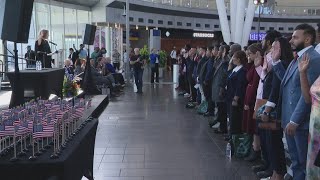 Indianapolis International Airport hosts 2nd annual naturalization ceremony
