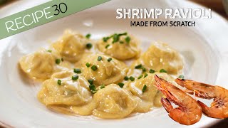 These shrimp ravioli will make you think you’re in a Michelin star restaurant