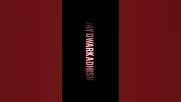 Dwarkadhish🦚❤️ || Trending status #shorts