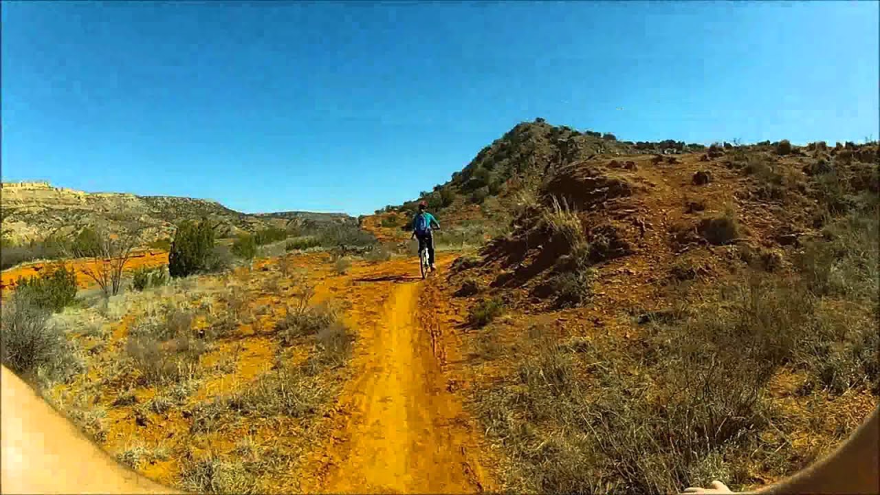 Palo Duro Canyon Mountain Biking at 8 times speed. YouTube
