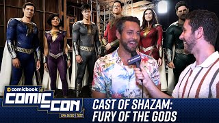 SHAZAM! FURY OF THE GODS  Comic Con 2022 Full Panel (Zachary Levi