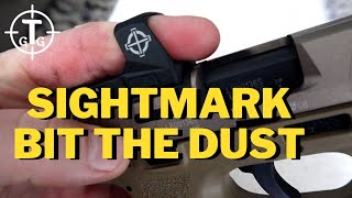SightMark Mini Shot A-Spec Reflex Sight Finally Bit The Dust
