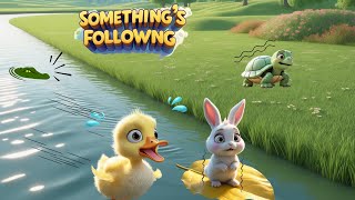 Bunny Drifts Away! Duckling & Turtle Chase to Help | Animal Adventure for Kids | Wiggley Tales Ep.2