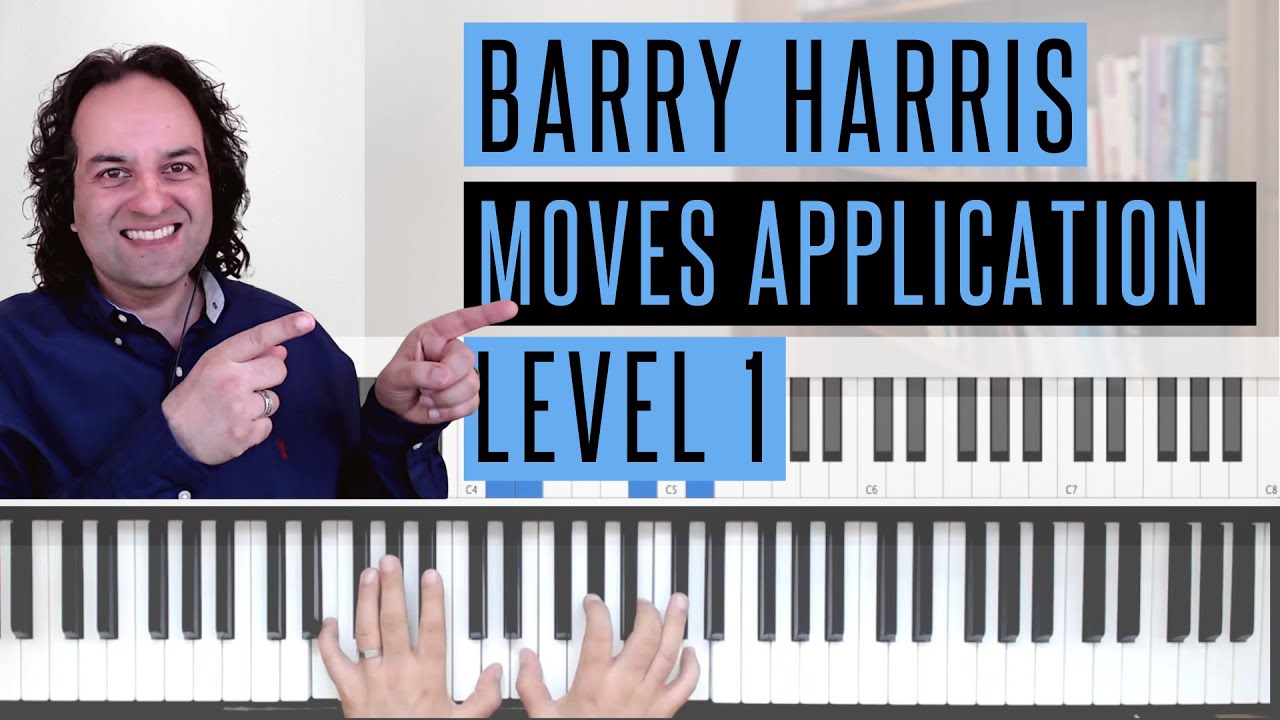 Приложение Барри Харриса с простыми аккордами — «Унеси меня на Луну»