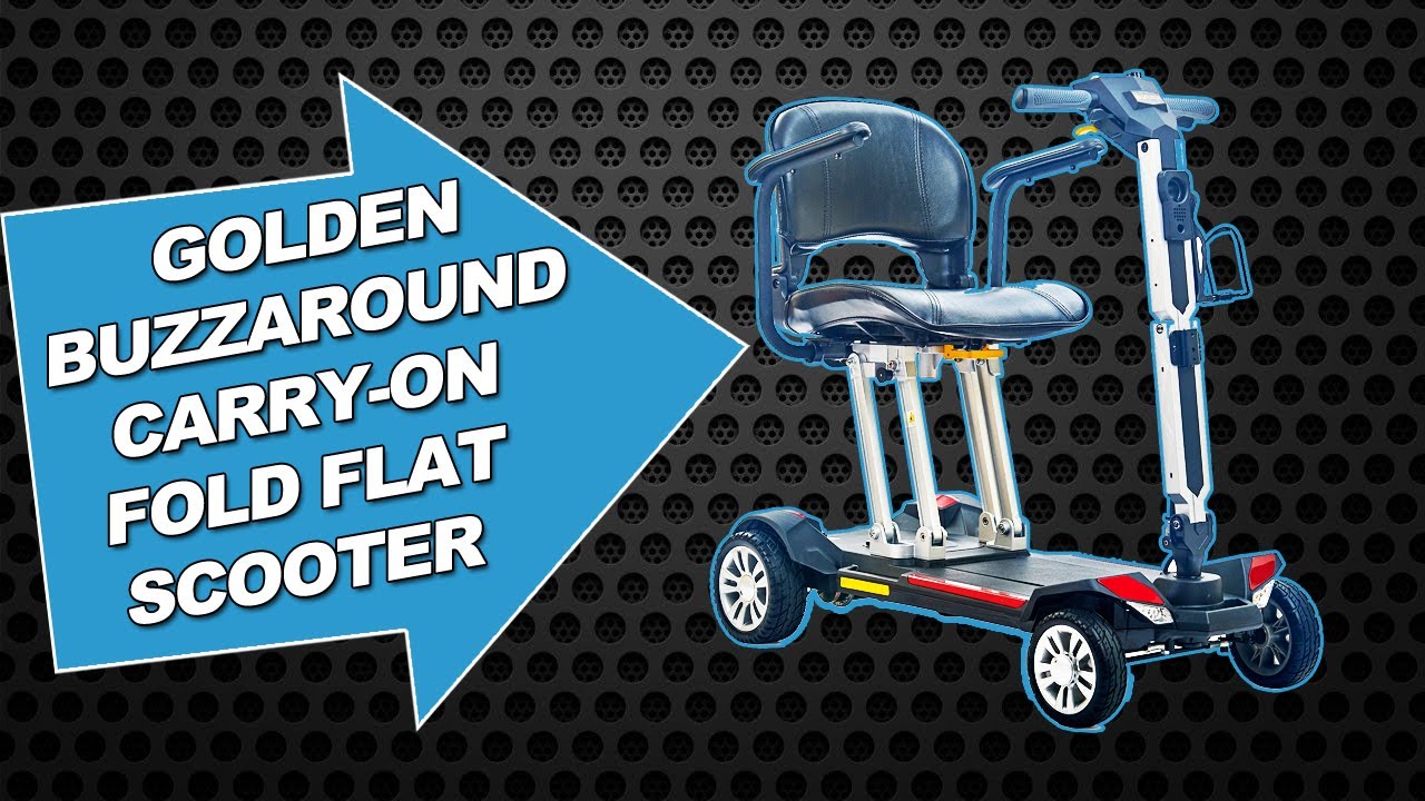 Buzzaround Carry On Scooter Unboxing GB120 YouTube