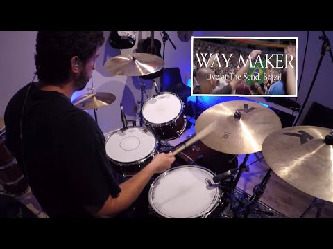 Way Maker Live Feat  Priscilla Alcantara - Holy Ground | Jeremy Riddle | The Send, Brazil Drum Cam