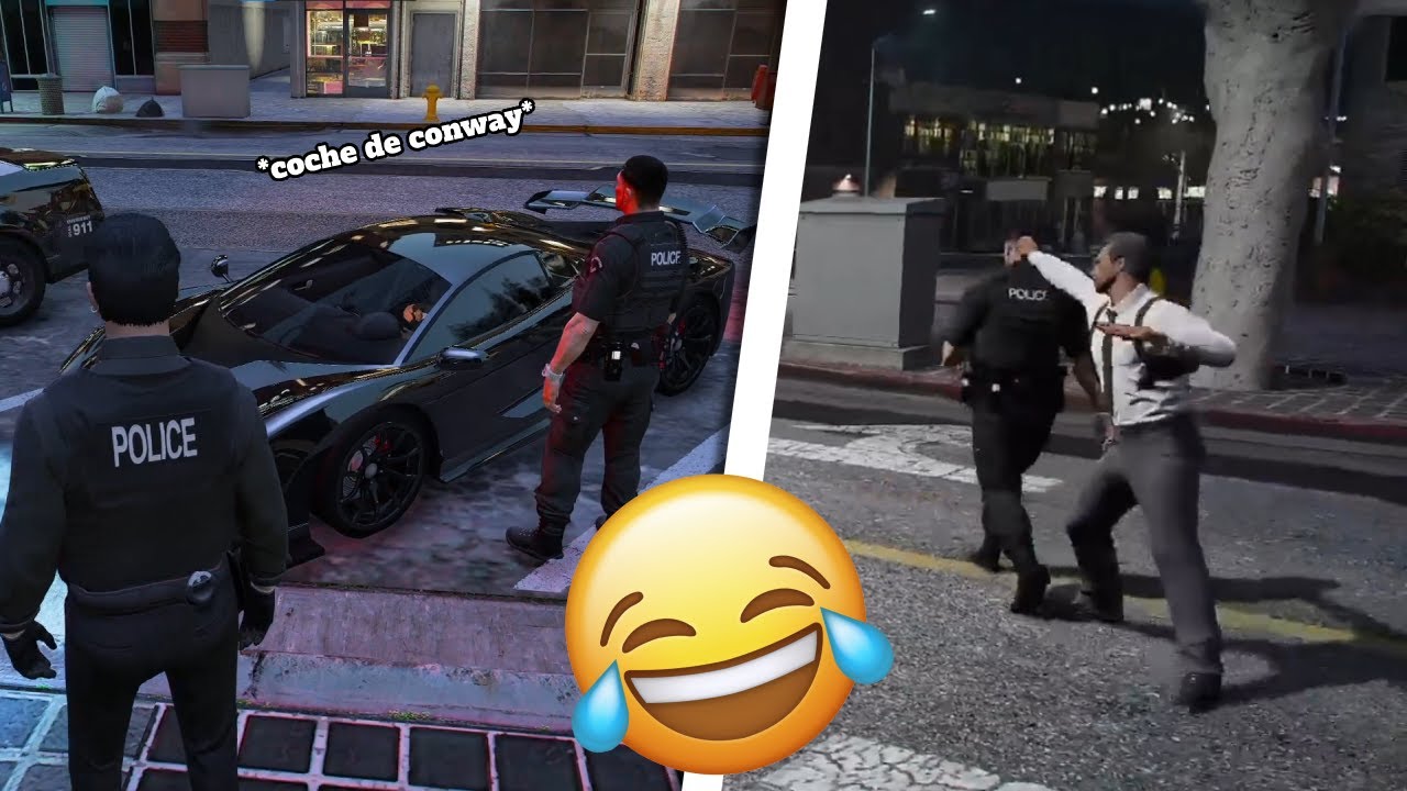 ISIDORO INCAUTA EL COCHE DE CONWAY🤣 SPAINRP GTA ROLEPLAY