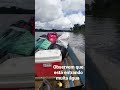 Entrou água no barco no meio da viagem! Fiquei com medo 🤣