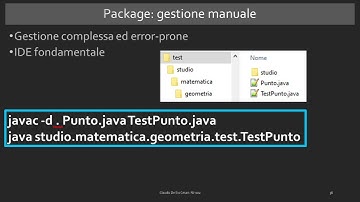 Impara a programmare da zero con Java 17 - Lezione12 - Package