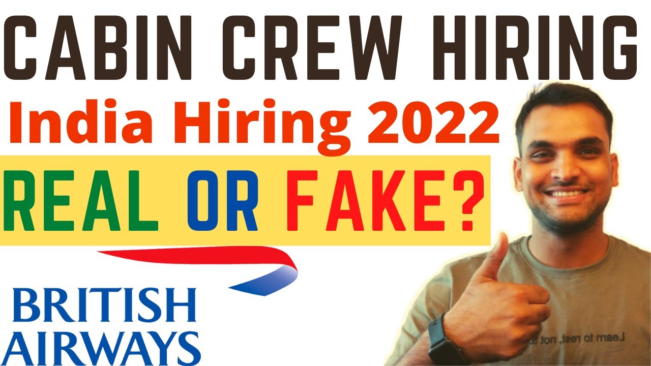British Airways Hiring is Fake ? | Indian Aviation Jobs