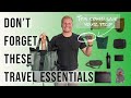 One bag travel essentials 10 things we never travel without