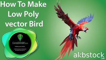 How to make low poly vector in coreldraw