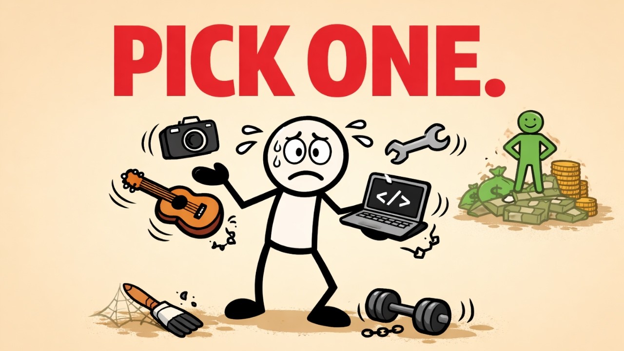 Your Curiosity Is Keeping You Poor