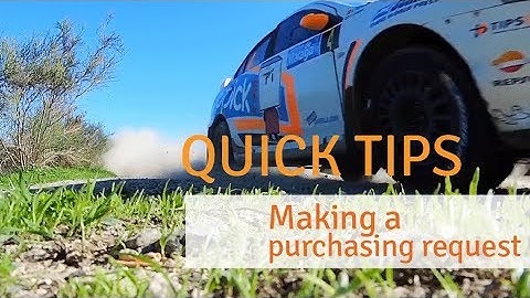 alpscontrols.com Quick Tips - Making a purchasing request