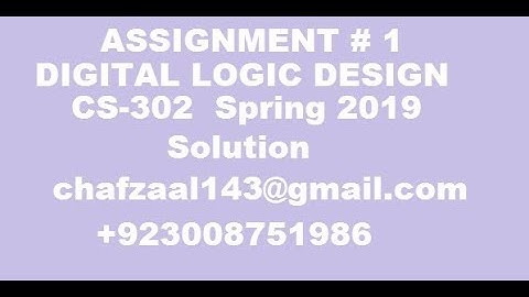 Cs302 Assignment # 1 solution spring 2019