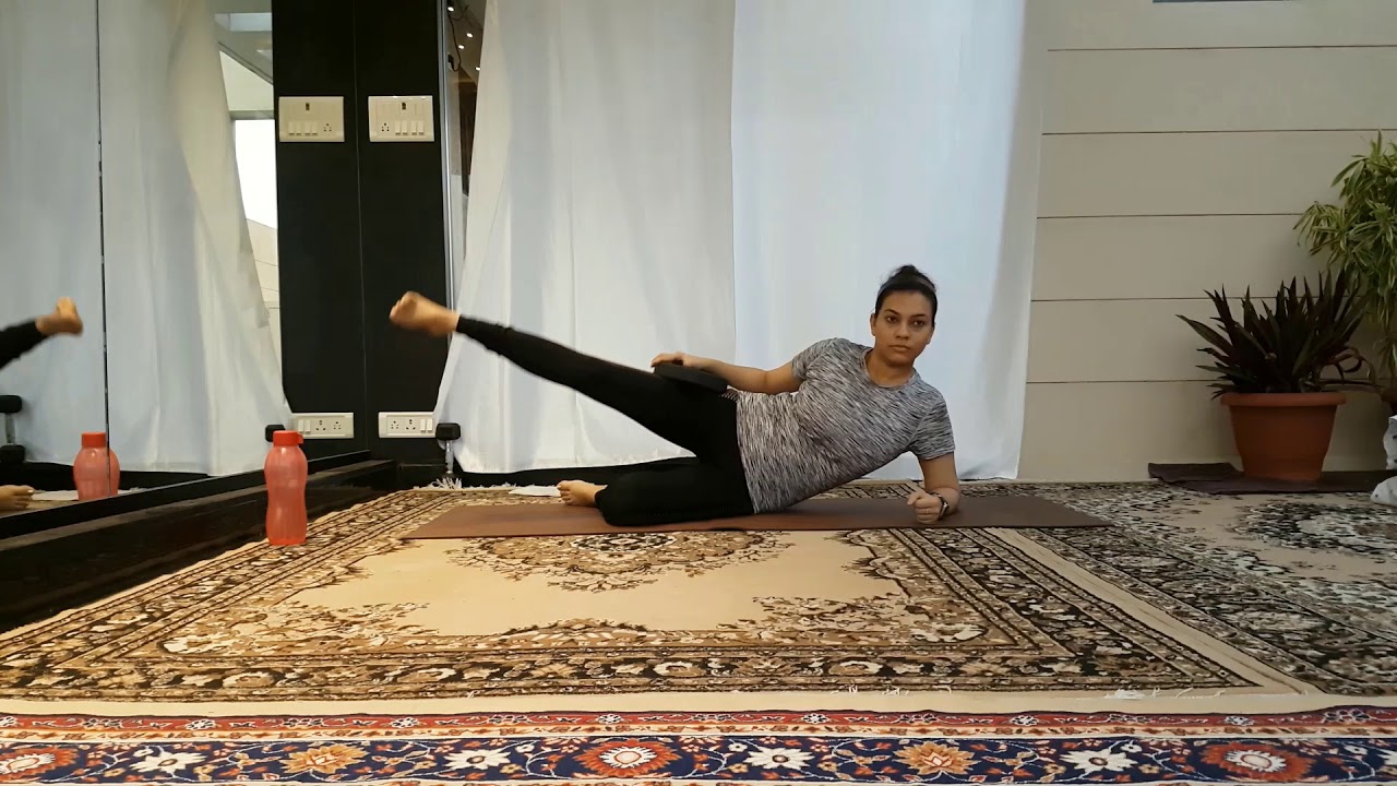 Side booty or Saddle Bags workout