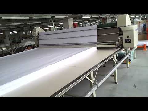 Video Richpeace Home Textile Automatic Spreading Machine in... - youtube