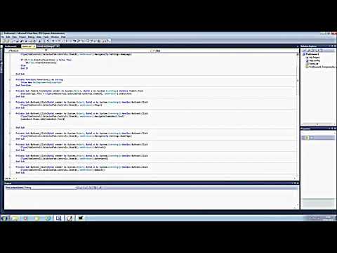 Visual Basic - Web Browser