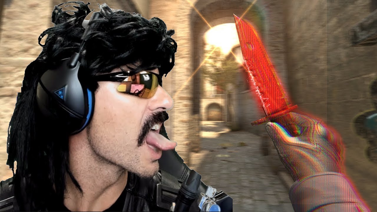 @DrDisRespect pulling his first knife in CSGO (RAGE) moments ( latest ...