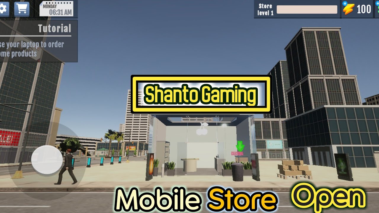 I Open a Mobile Shop Electronics Store Simulator 3D Part #1