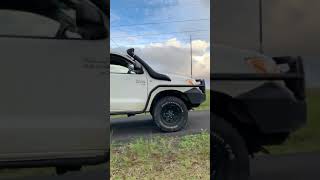 N70 Hilux 3 inch exhaust