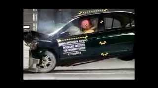 Honda Civic 7 Gen Crash Test Honda Civic 7 Gen Crash Test