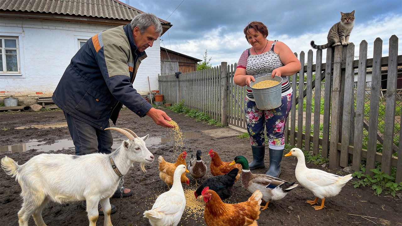 Real Rural Village Life | Farming, Gardening & Traditional Livestock