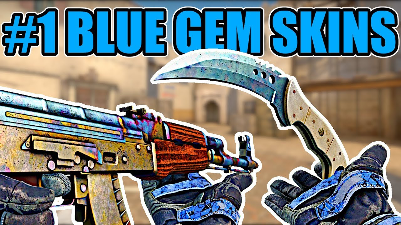 1 Blue Gem Skins Case Hardened Cs Go Showcase Youtube