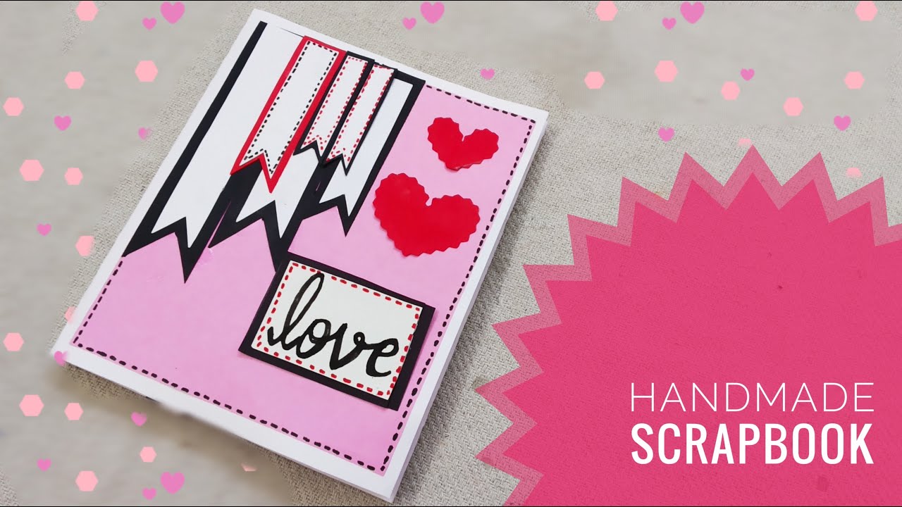 Diy scrapbook for beginners | Handmade scrapbook idea | scrapbook