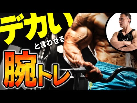 Arm training] Tips and ultra-efficient, high-intensity workouts