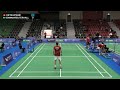 Round of 32 (Court 1) - Polish International 2026 presented by YONEX