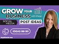 Grow Your Business with These 5 Social Media Post Ideas [Ideas 86 - 90]