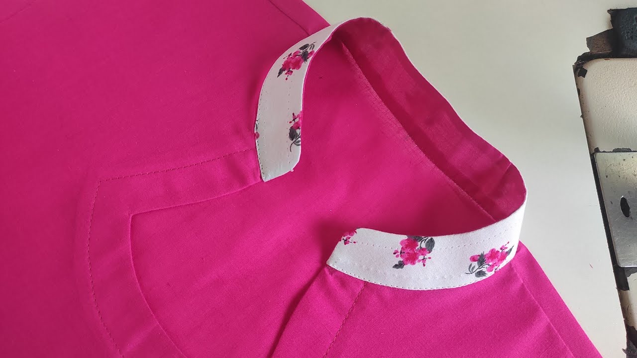 Round Collar Neck For Kuthi Cutting And Stitching