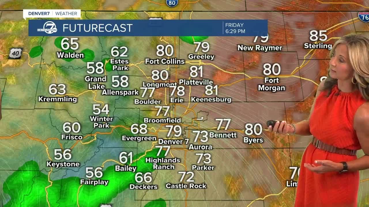 More wet weather for Denver this afternoon YouTube