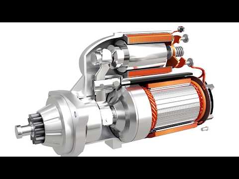 How an Engine Starter Motor