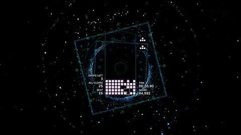 Tetris Effect Connected (PC) - Effect Modes - All Clear Mode (SS Rank)