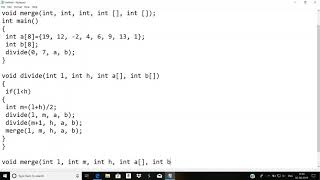 Data Structures & Algorithms - 2 | Merge Sort | C Programming.
