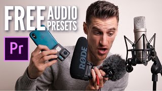 FREE AUDIO PRESETS FOR PREMIERE PRO | How to apply Audio Presets in Adobe Premiere Pro Import Pack screenshot 3