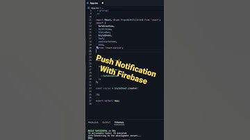 Push Notification in React Native Using Firebase