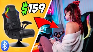 X Rocker 4.1 PlayStation Multimedia Gaming Chair Unboxing, Assembly, Review! | Retro Gamer Girl