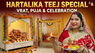 Get Ready With Me for Teej | Festive Glam & Full Transformation ✨ #viral