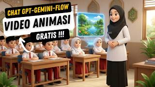 Cara Bikin Video Animasi Mengajar 3D Pakai AI Gratis! Tutorial Lengkap ChatGPT, Gemini, Google Flow